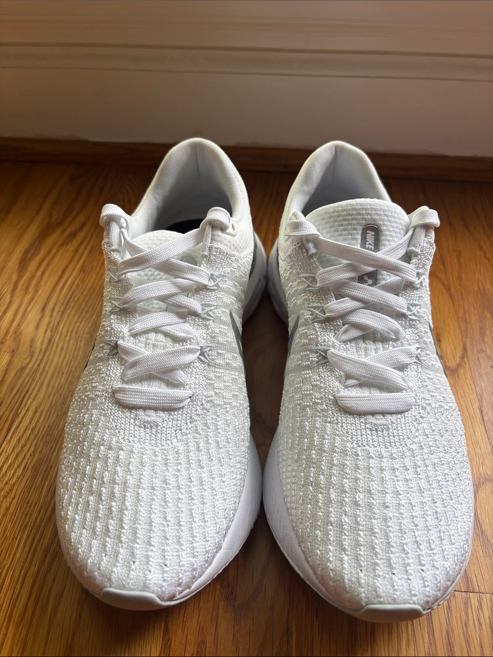 Nike Women’s White Knit Running Sneakers